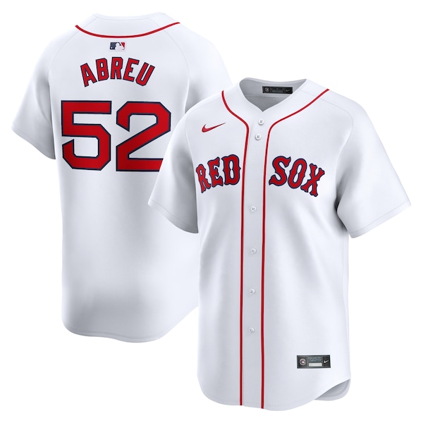 Wilyer Abreu Boston Red Sox Nike Home Limited Player Jersey - White