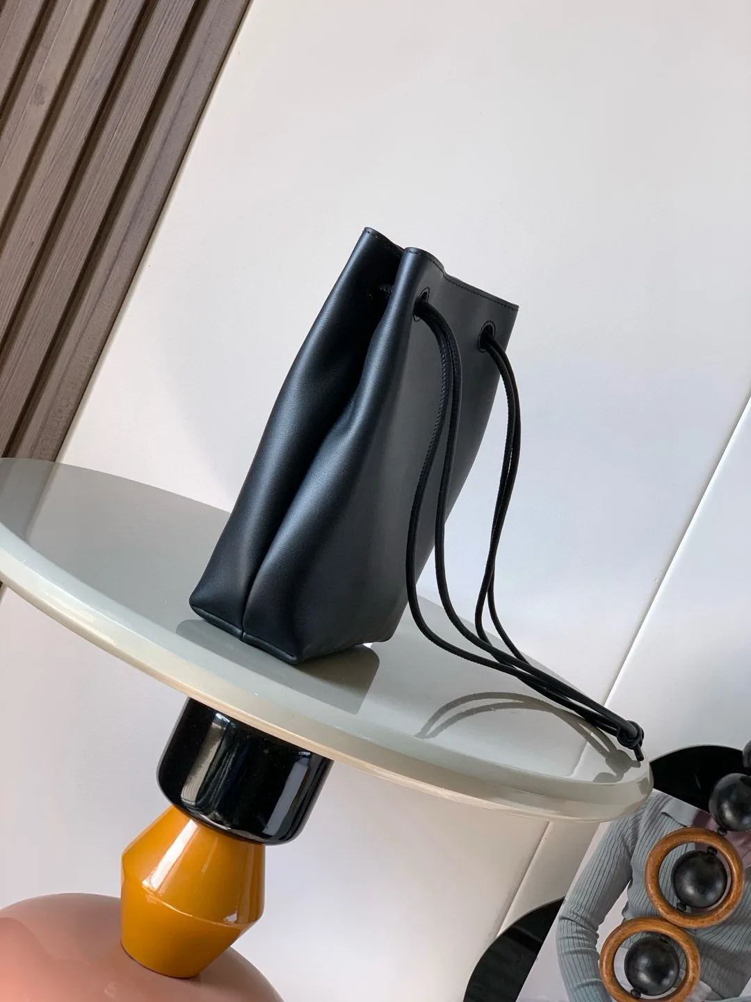 Loewe Black Calfskin Bucket Bag product photo from LabelPicks