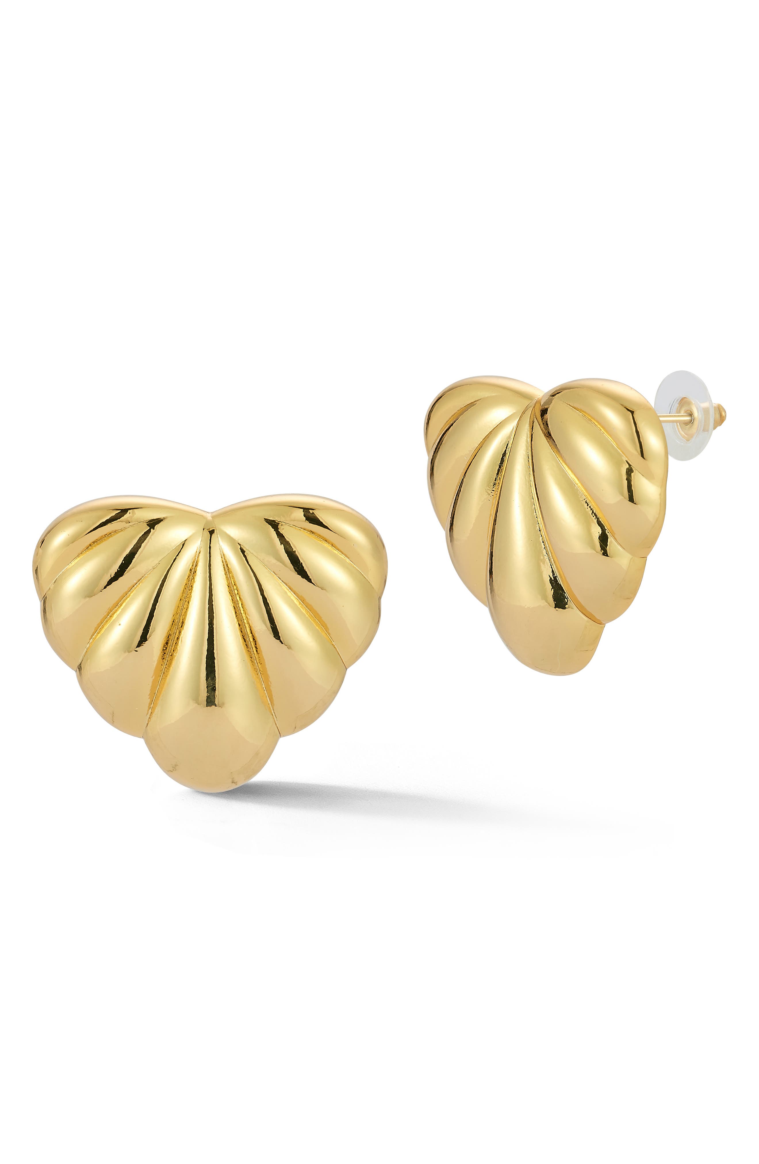 GLAZE JEWELRY Heart Stud Earrings