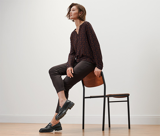 Bedrucktes Blusenshirt