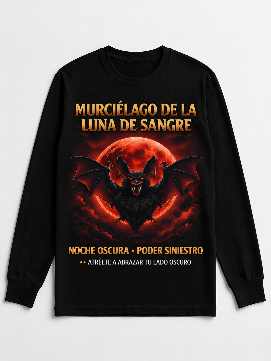 Remera Murciélago de la Luna de Sangre – Poder Siniestro