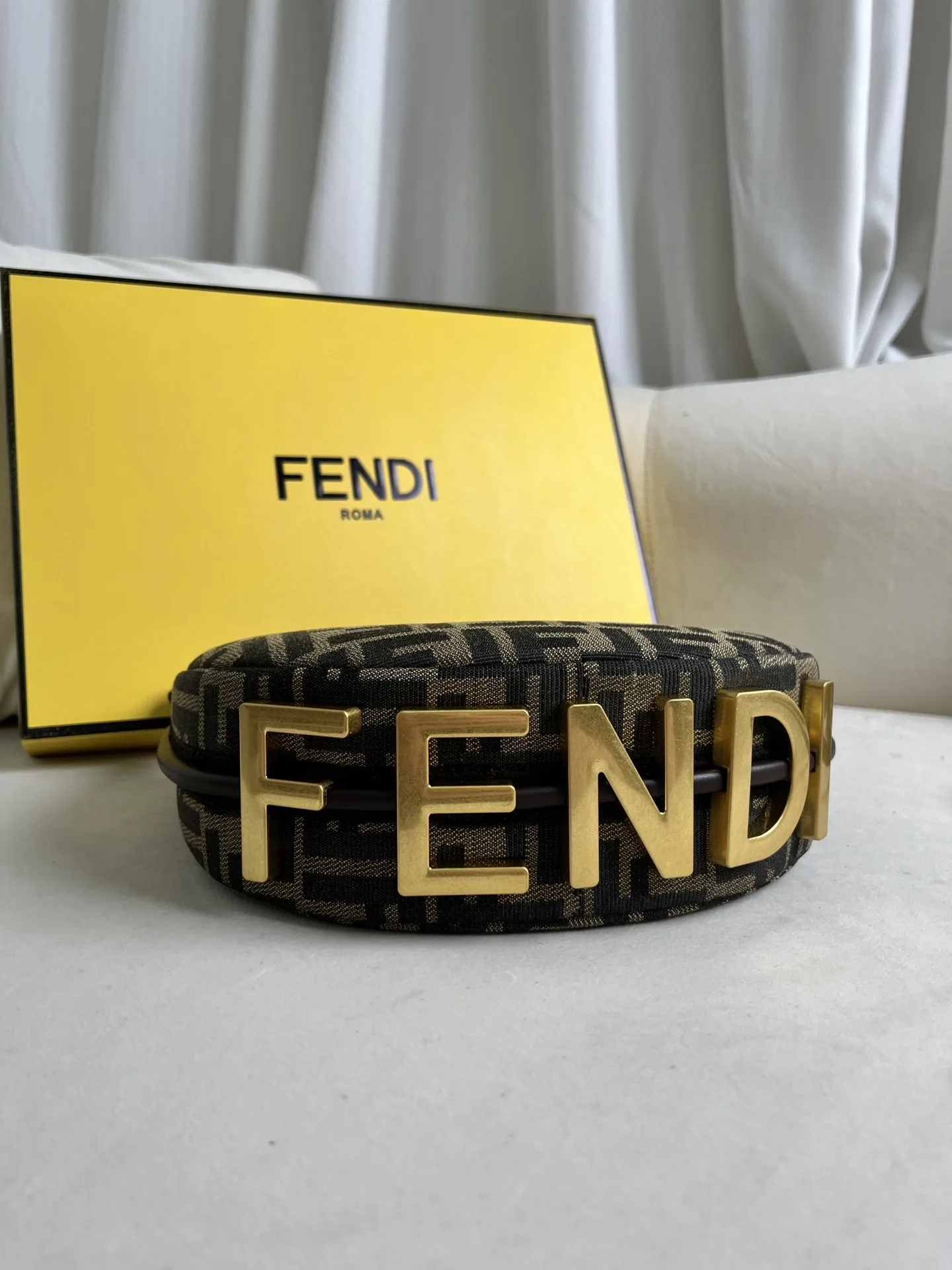 Fendi Monogram Canvas Hobo Bag product photo from LabelPicks