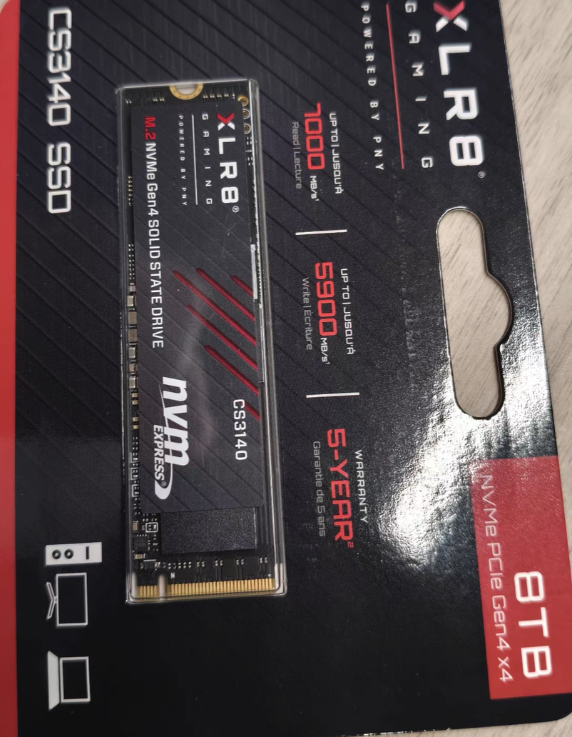PNY CS3140 8TB SSD NVMe Brand New PCIE-4.0 - GreshamTech