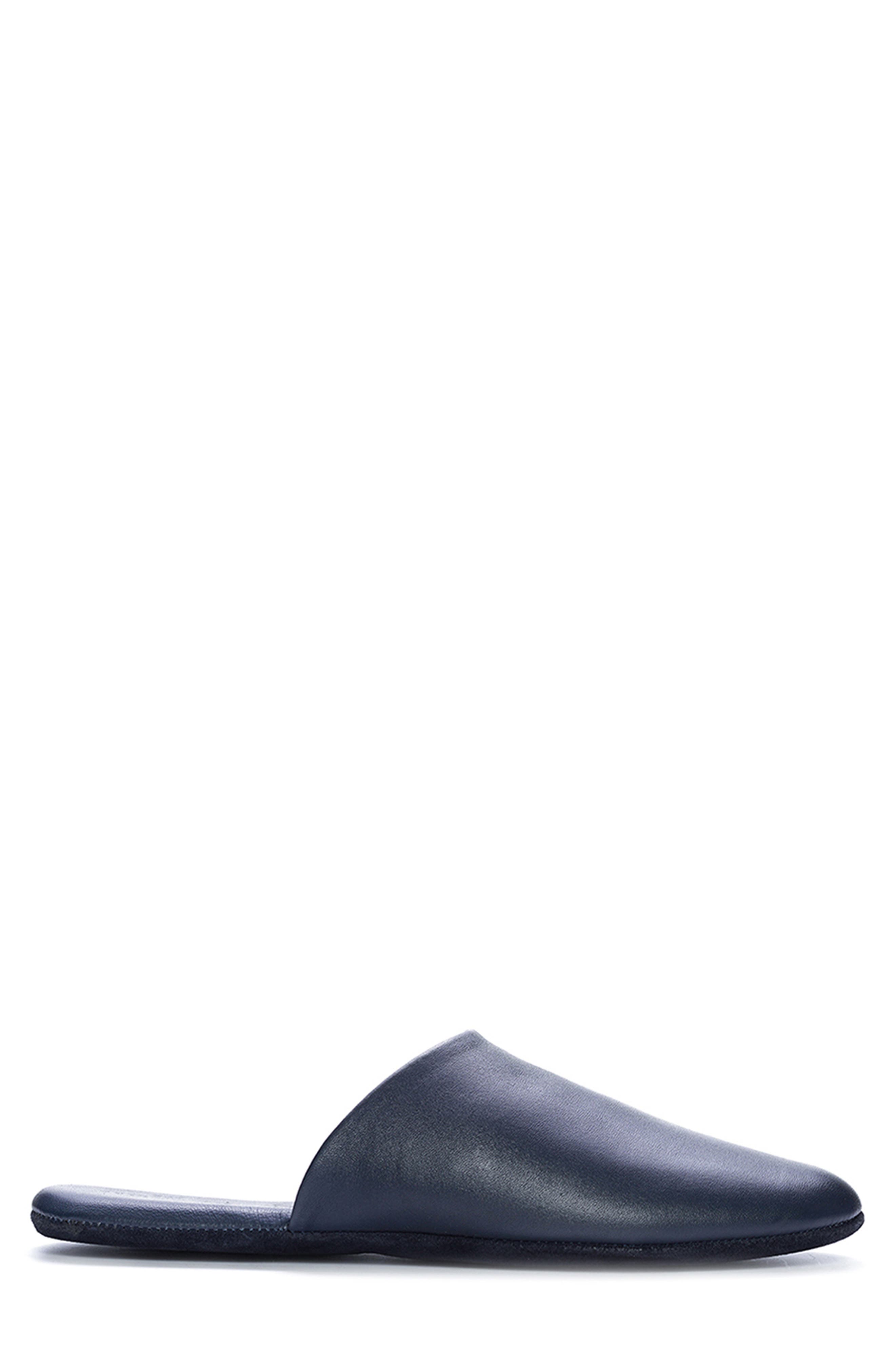 Anthony Veer Clark Leather Scuff Slipper