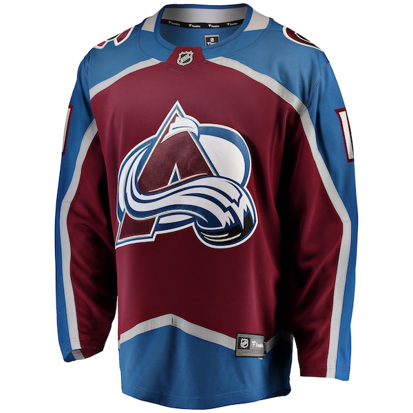 Brock Nelson Colorado Avalanche  Home Breakaway Jersey - Burgundy