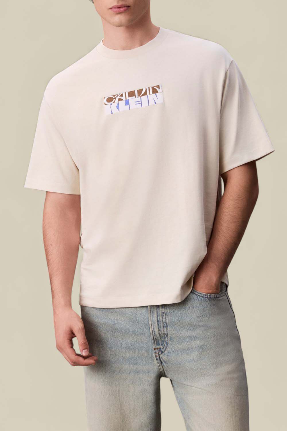 CALVIN KLEIN חולצת טי