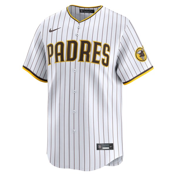 San Diego Padres Nike Home Limited Jersey - White