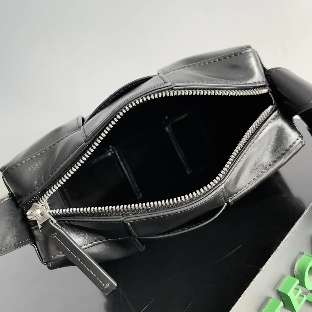 Bottega Veneta Cassette Intrecciato Woven Leather Crossbody Bag product photo from LabelPicks