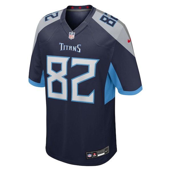 Stanley Morgan Tennessee Titans Nike Team Game Jersey -  Navy