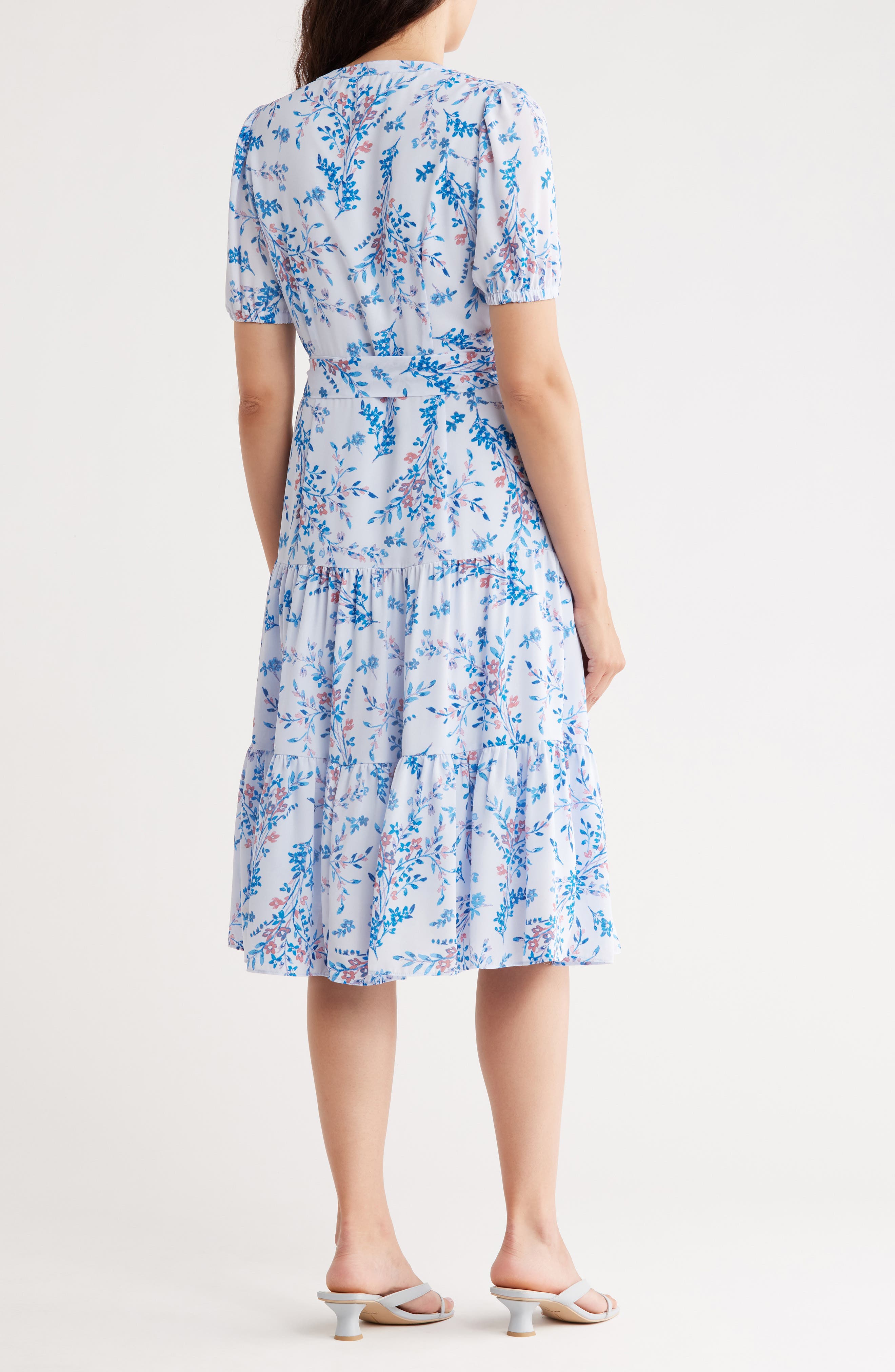 Nanette Lepore Floral Tiered Dress