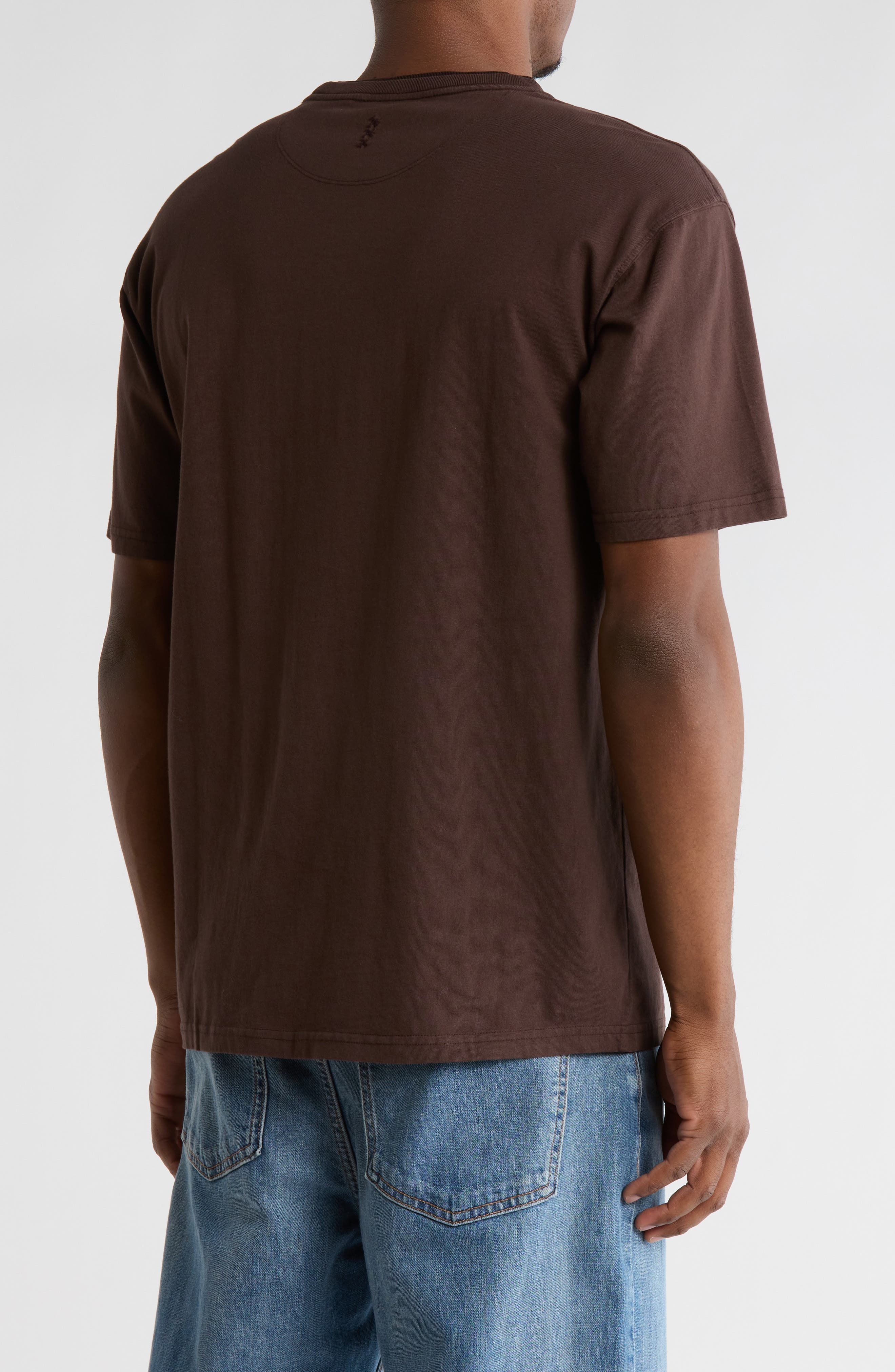 Scotch & Soda Three Crosses Garment Dyed T-Shirt