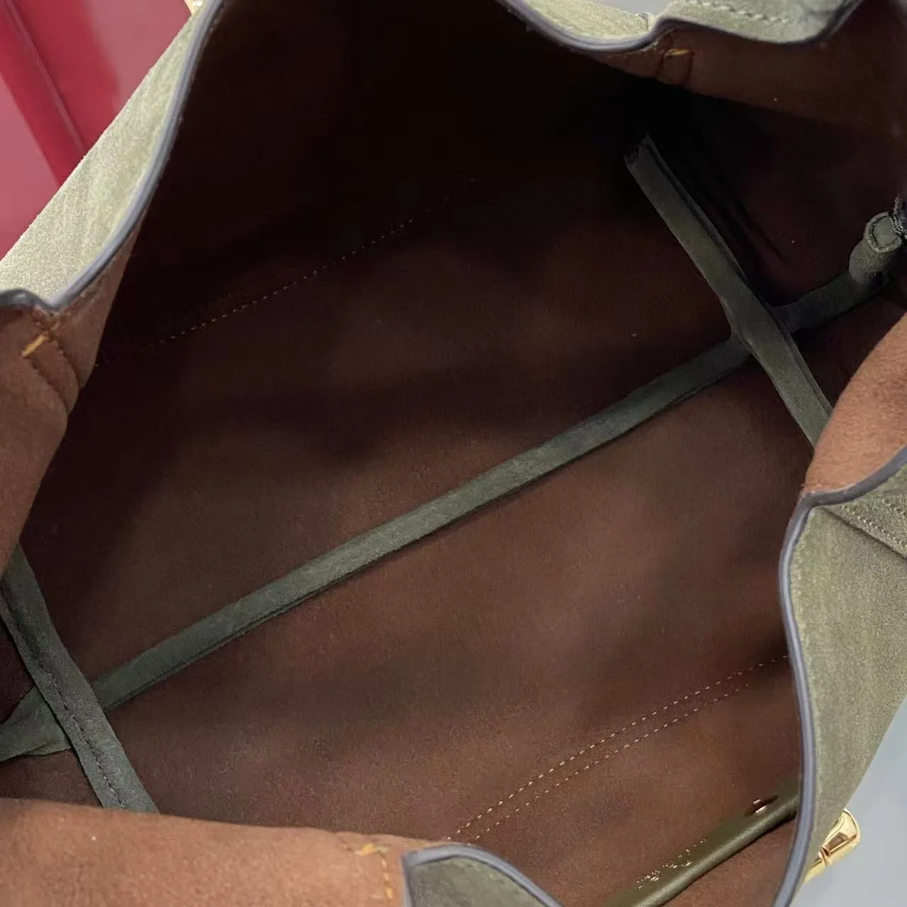 Gucci Green Suede Leather Shoulder Bag product photo from LabelPicks