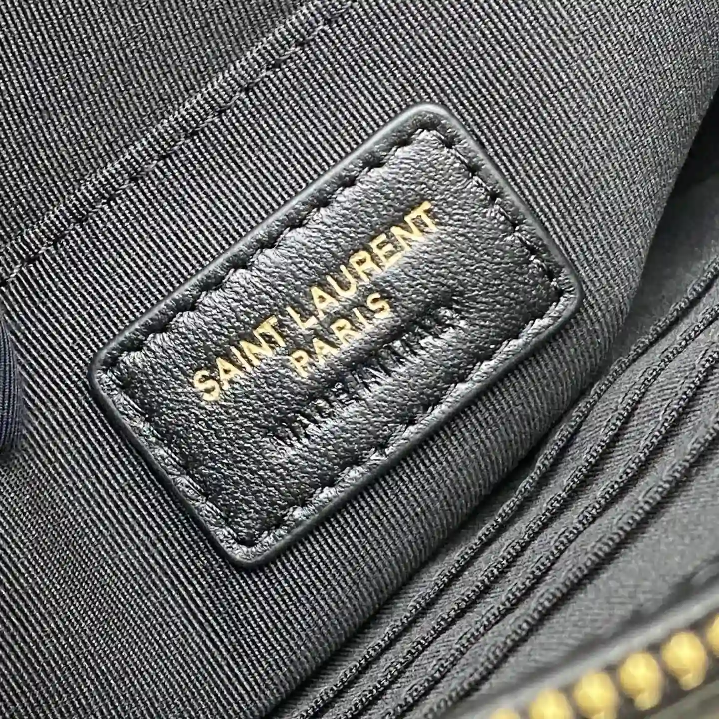 Saint Laurent Black Quilted Leather Clutch product photo from LabelPicks