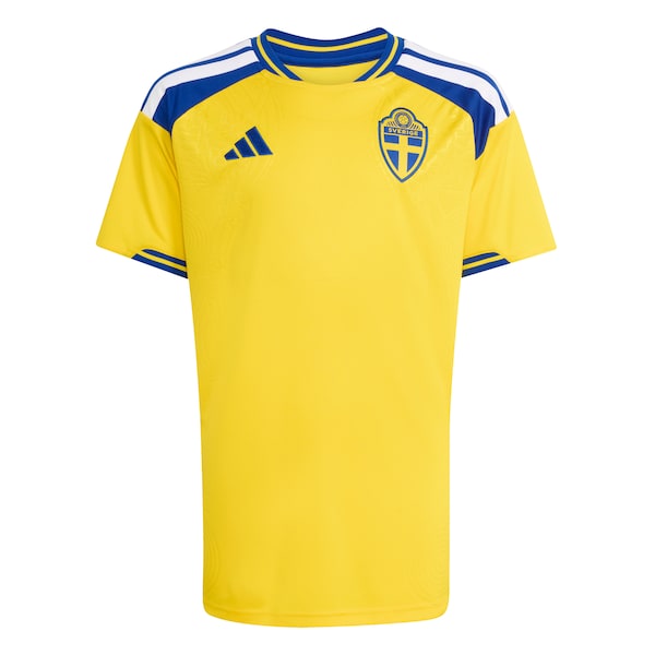 Sweden National Team adidas Youth FIFA x World Cup 2026 Home Replica Jersey - Yellow