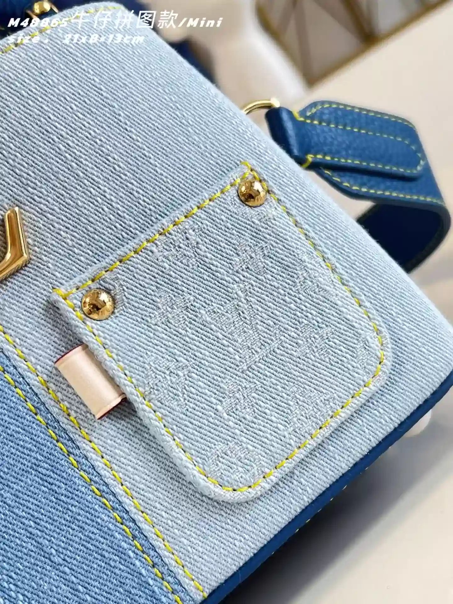 Louis Vuitton Capucines Denim Top Handle Bag product photo from LabelPicks
