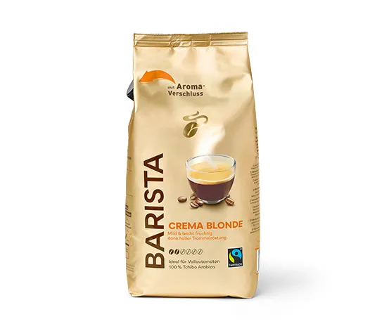BARISTA Crema Blonde – 1 kg Ganze Bohne