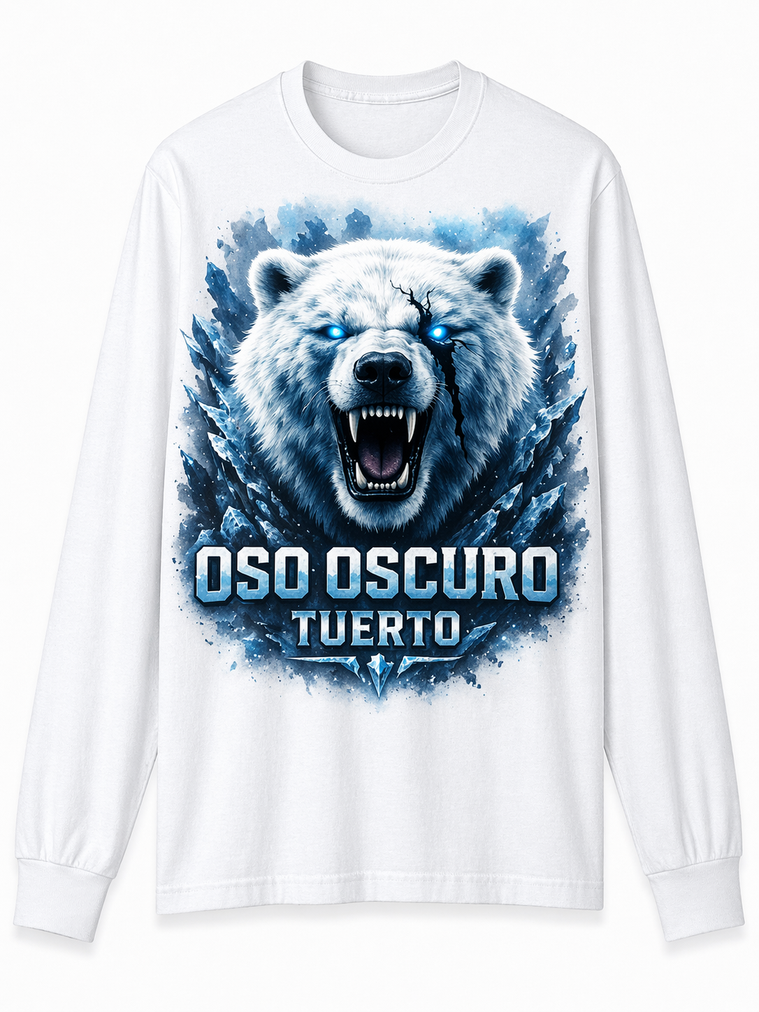 Remera Oso Polar Oscuro | Streetwear Dark Unisex