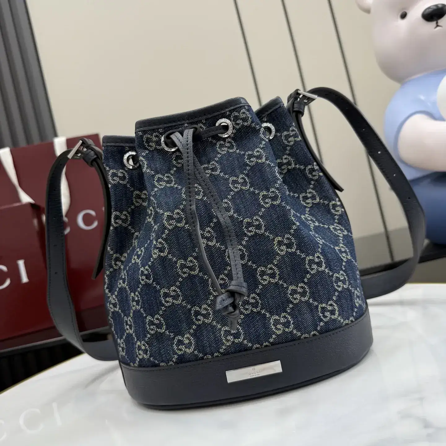 Gucci Generation Blue Nylon Crossbody Bag product photo from LabelPicks