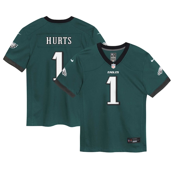 Jalen Hurts Philadelphia Eagles Nike Preschool Game Jersey - Midnight Green