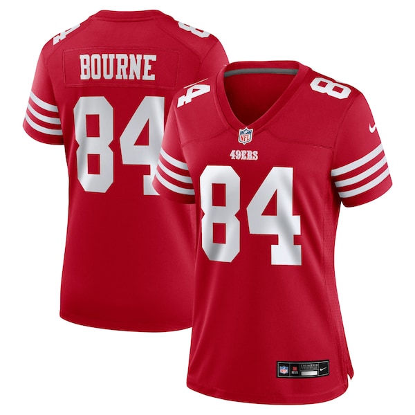 Kendrick Bourne San Francisco 49ers Nike Women's Team Game Jersey -  Scarlet