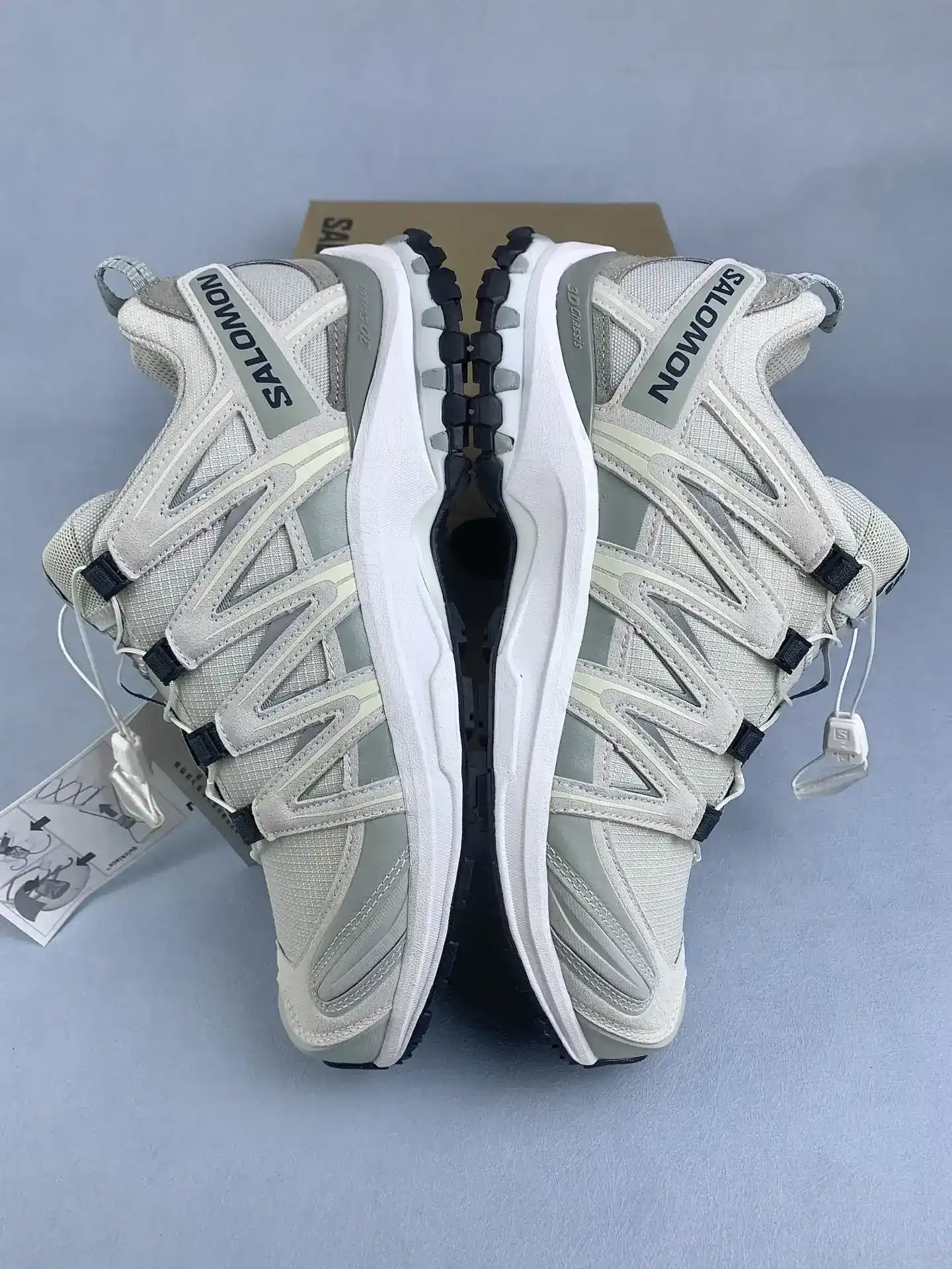 Salomon XA Pro 3D SUEDE “Dawn Blue Wrought Iron” Shoes product photo from LabelPicks