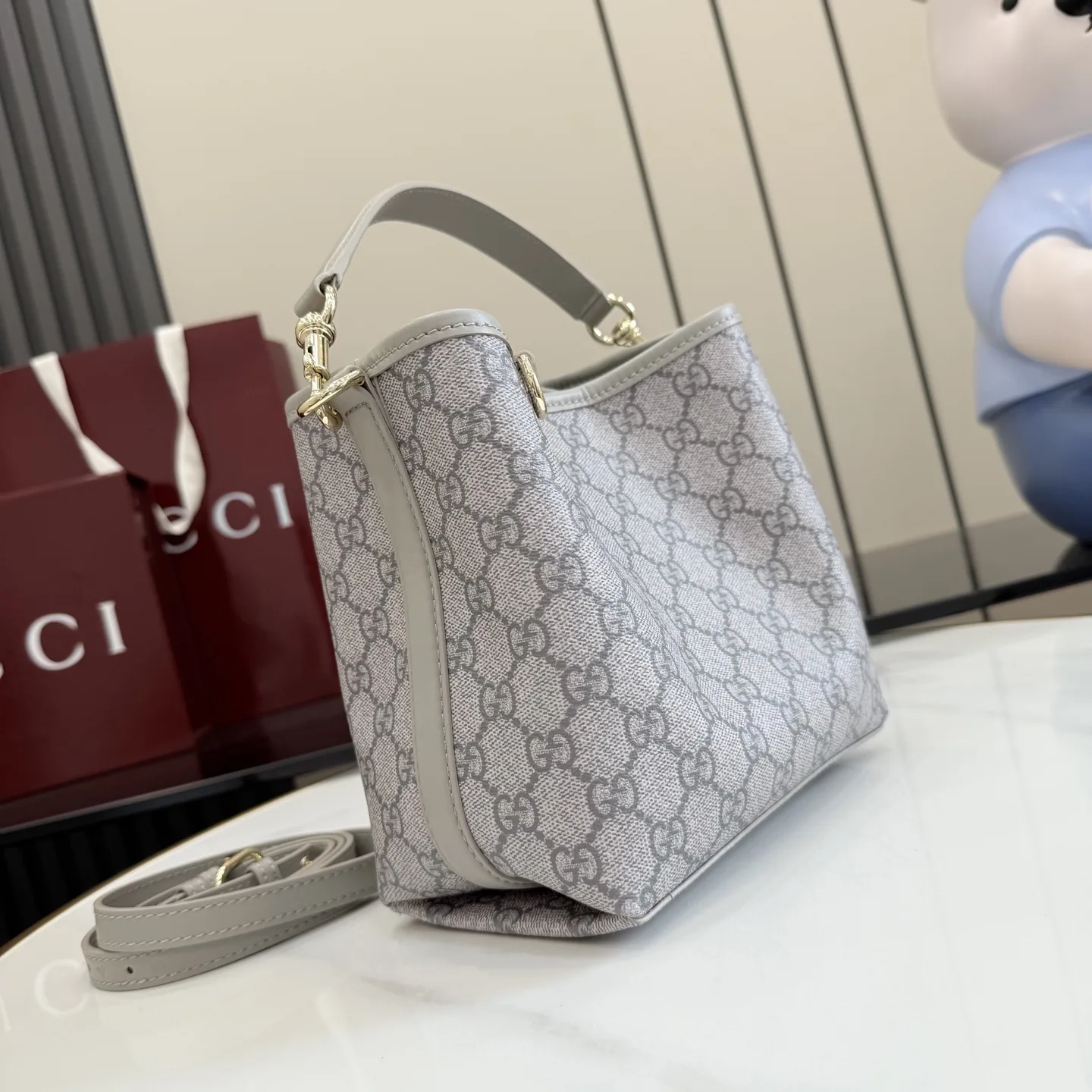 Gucci Grey Generation Bucket Bag product photo from LabelPicks