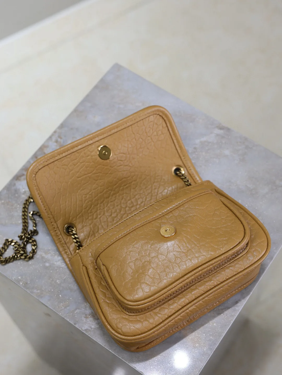 Saint Laurent Lambskin Niki Crossbody Bag product photo from LabelPicks