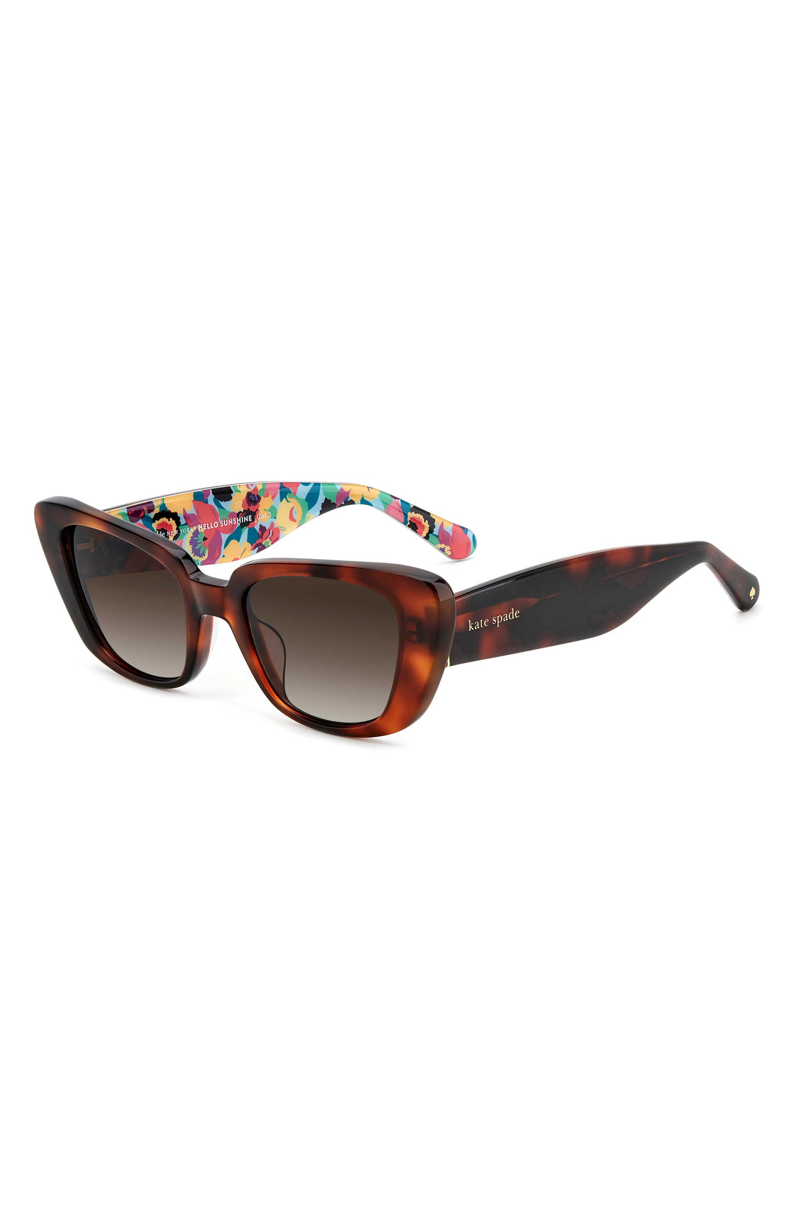 Kate Spade Fabia 51mm Gradient Cat Eye Sunglasses