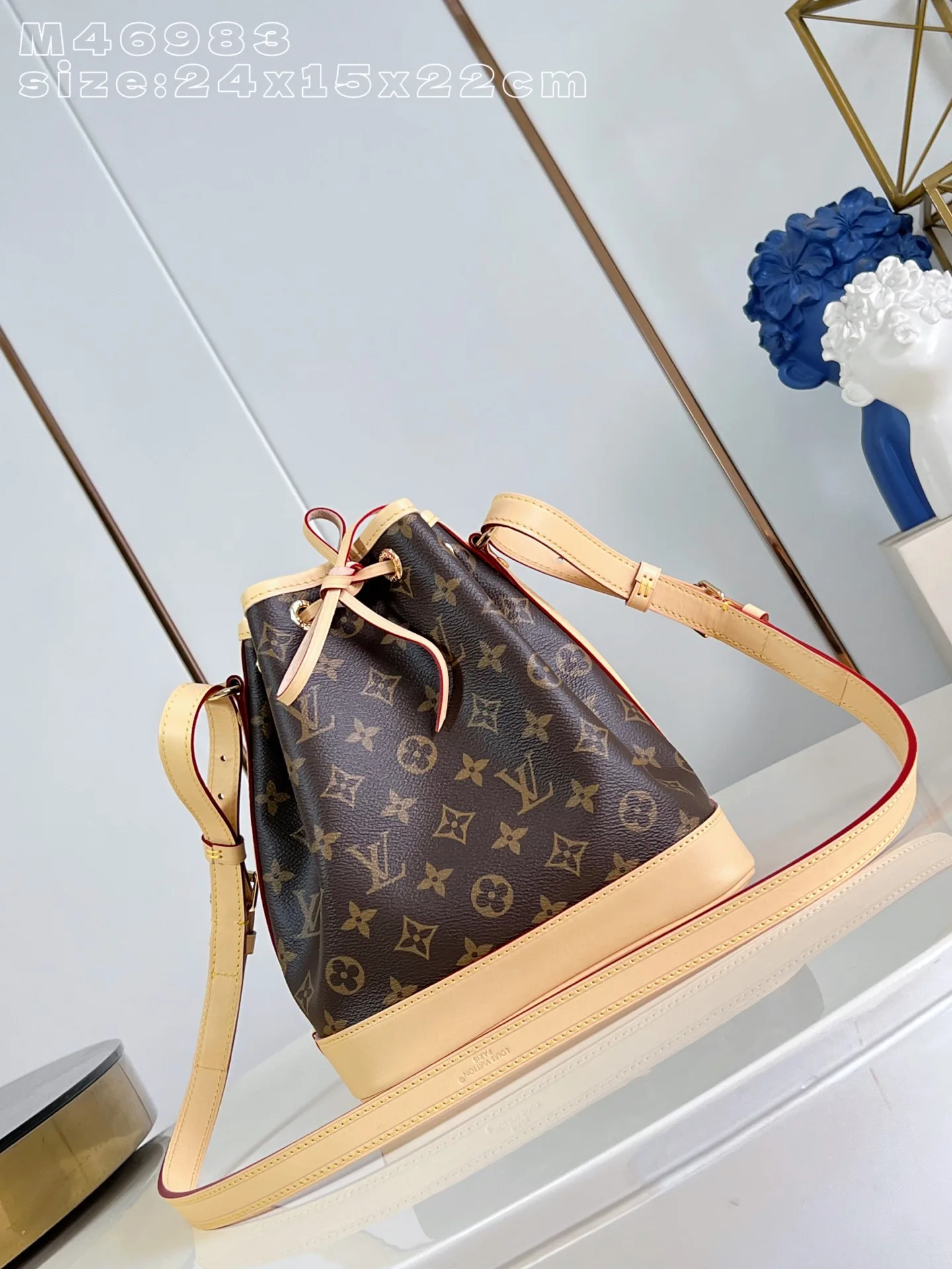 Louis Vuitton Canvas and Leather Bucket Bag product photo from LabelPicks