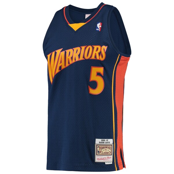 Baron Davis Golden State Warriors 2006/07 Hardwood Classics Swingman Jersey - Navy