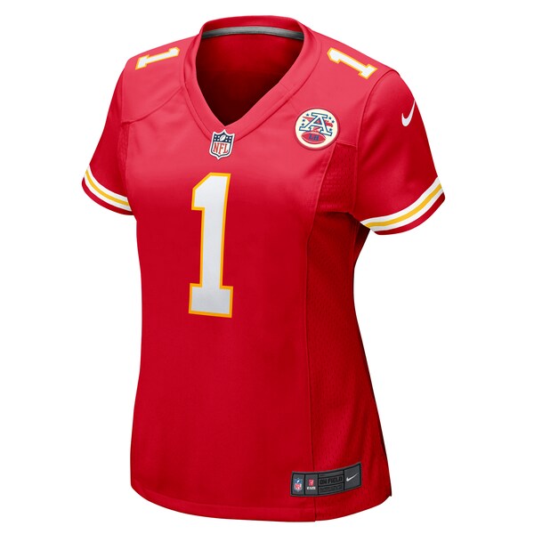 Xavier Worthy Kansas City Chiefs Nike Women's  Game Jersey -  Red