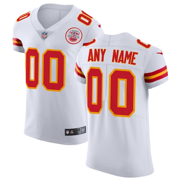 Kansas City Chiefs Nike Vapor Untouchable Elite Custom Jersey - White