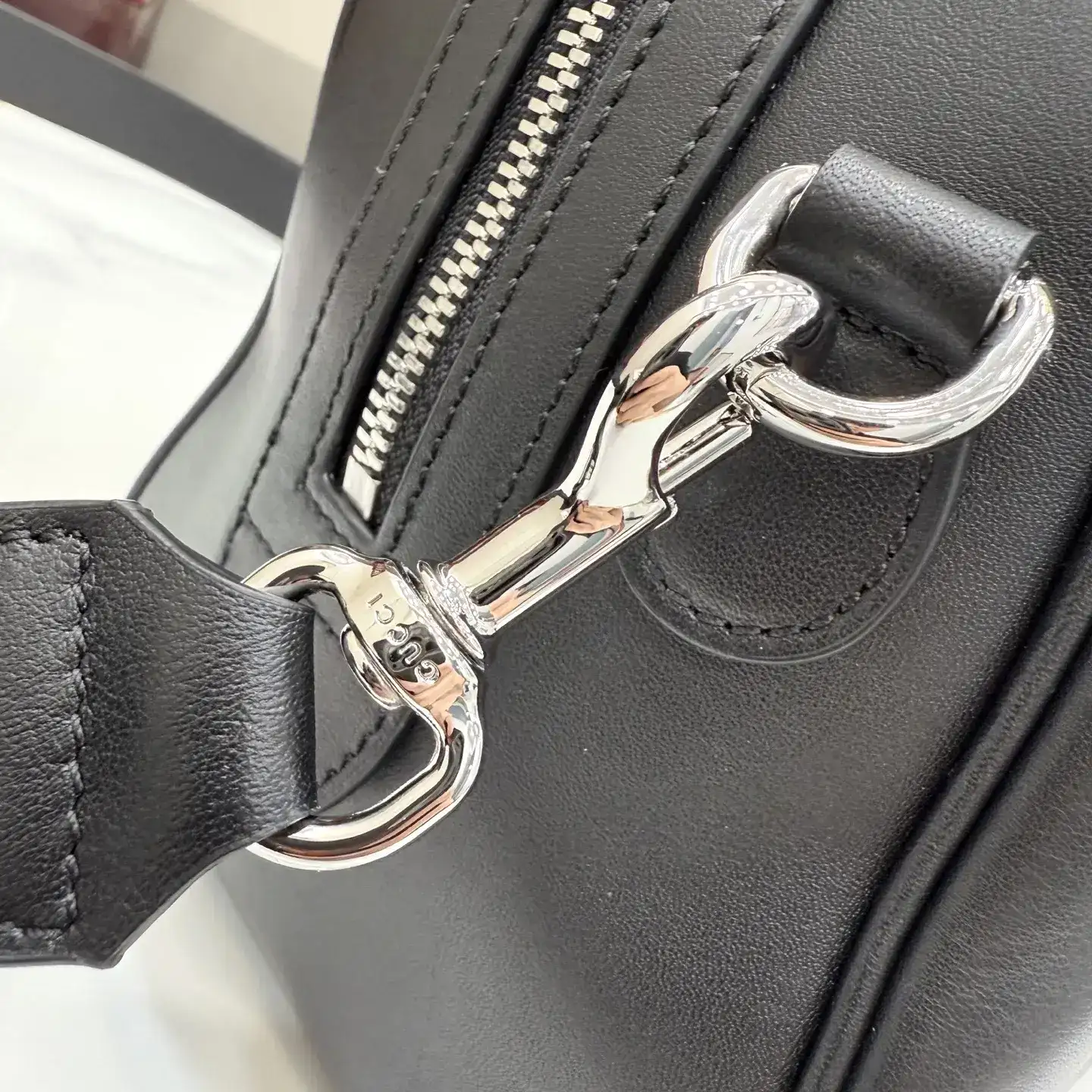 Gucci Black Quilted Leather Top Handle Bag product photo from LabelPicks