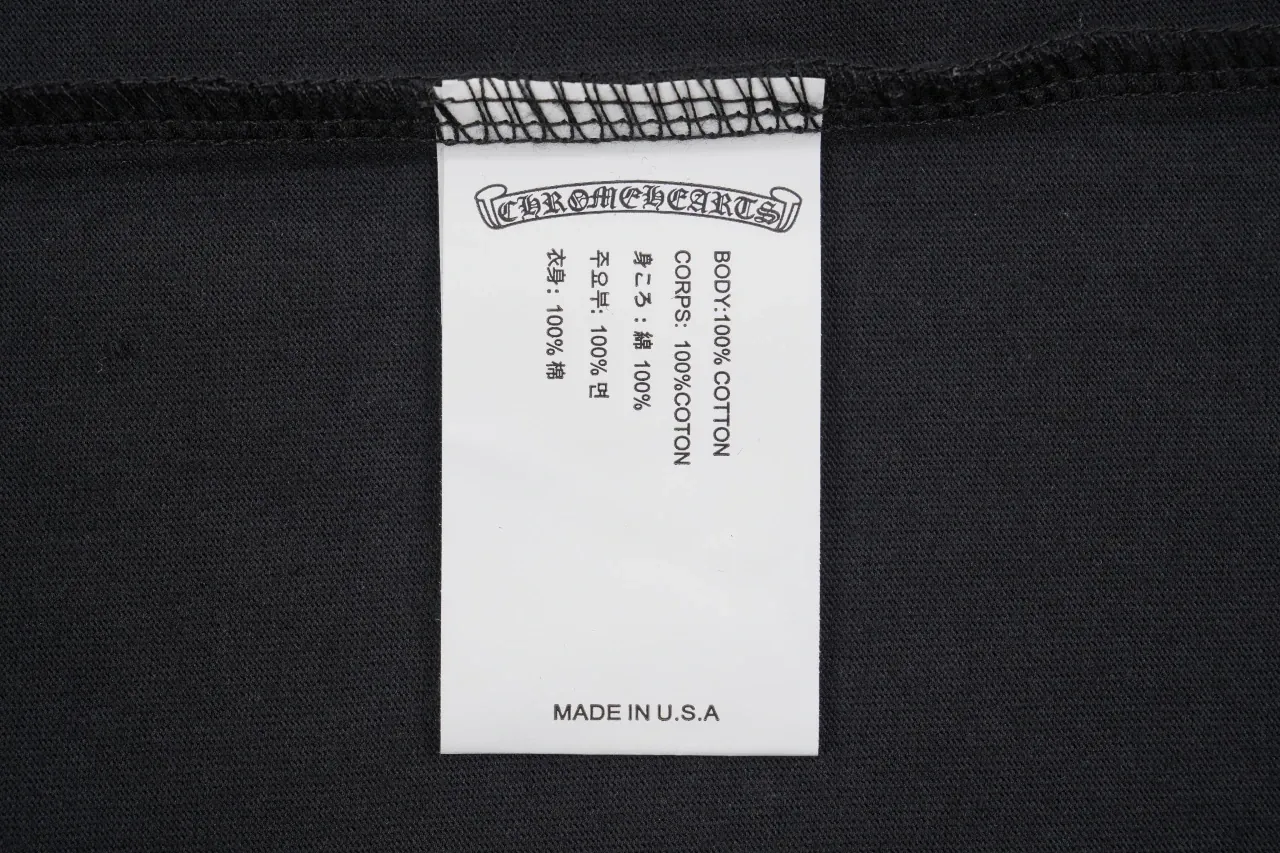 Chrome Hearts Black Las Vegas Letter Graphic T-Shirt product photo from LabelPicks