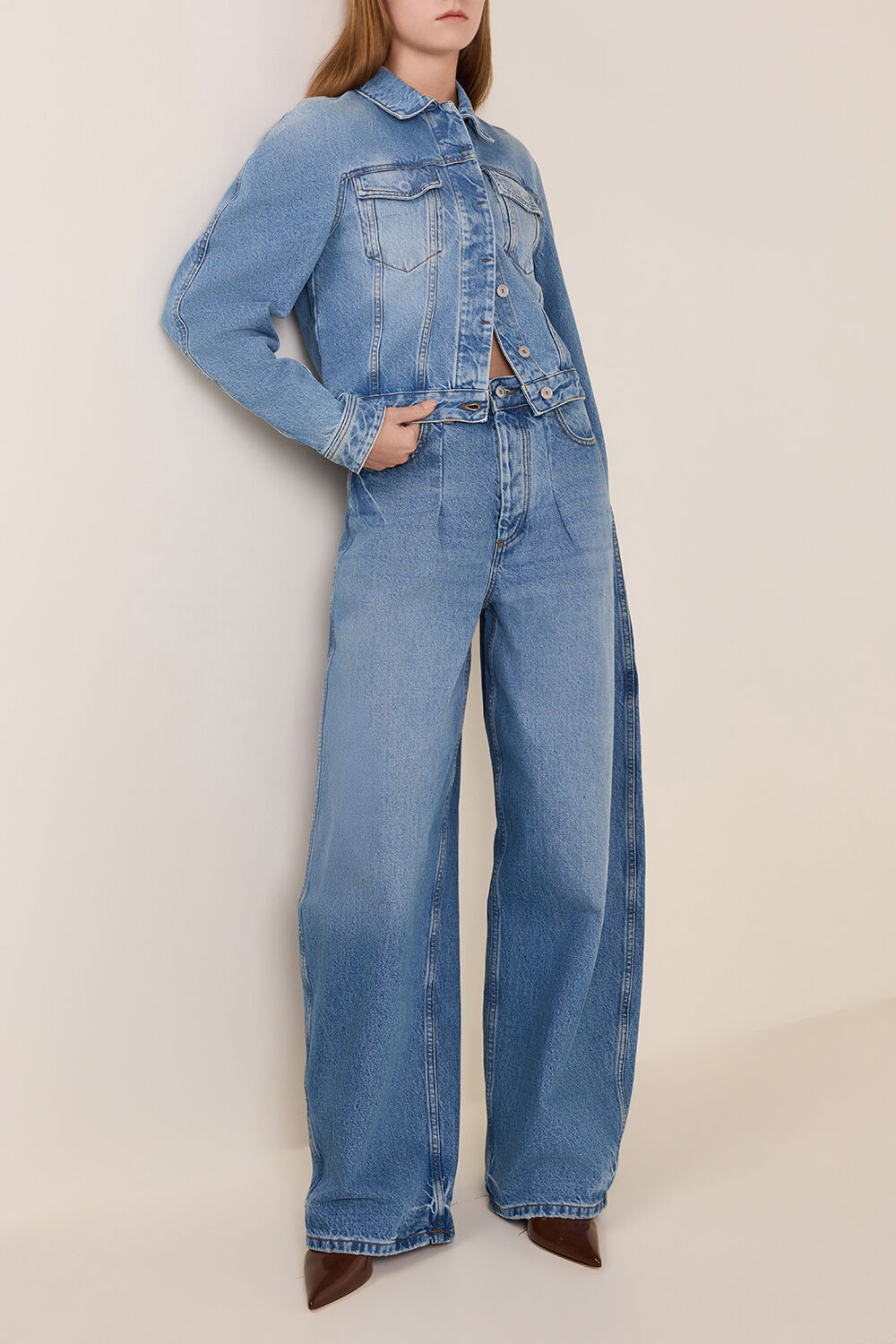 JACQUEMUS ז'קט ג'ינס