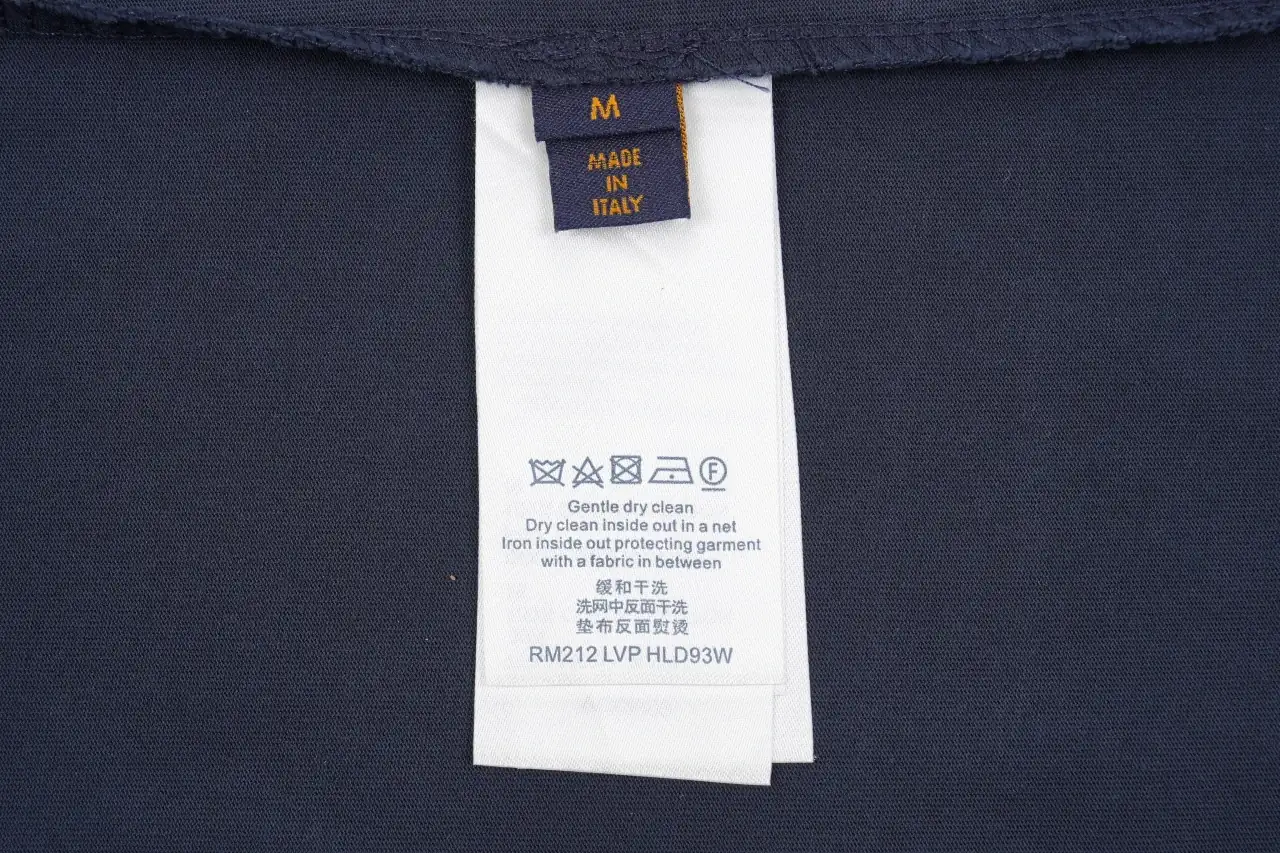 Louis Vuitton Navy Denim Patch Embroidered T-Shirt product photo from LabelPicks