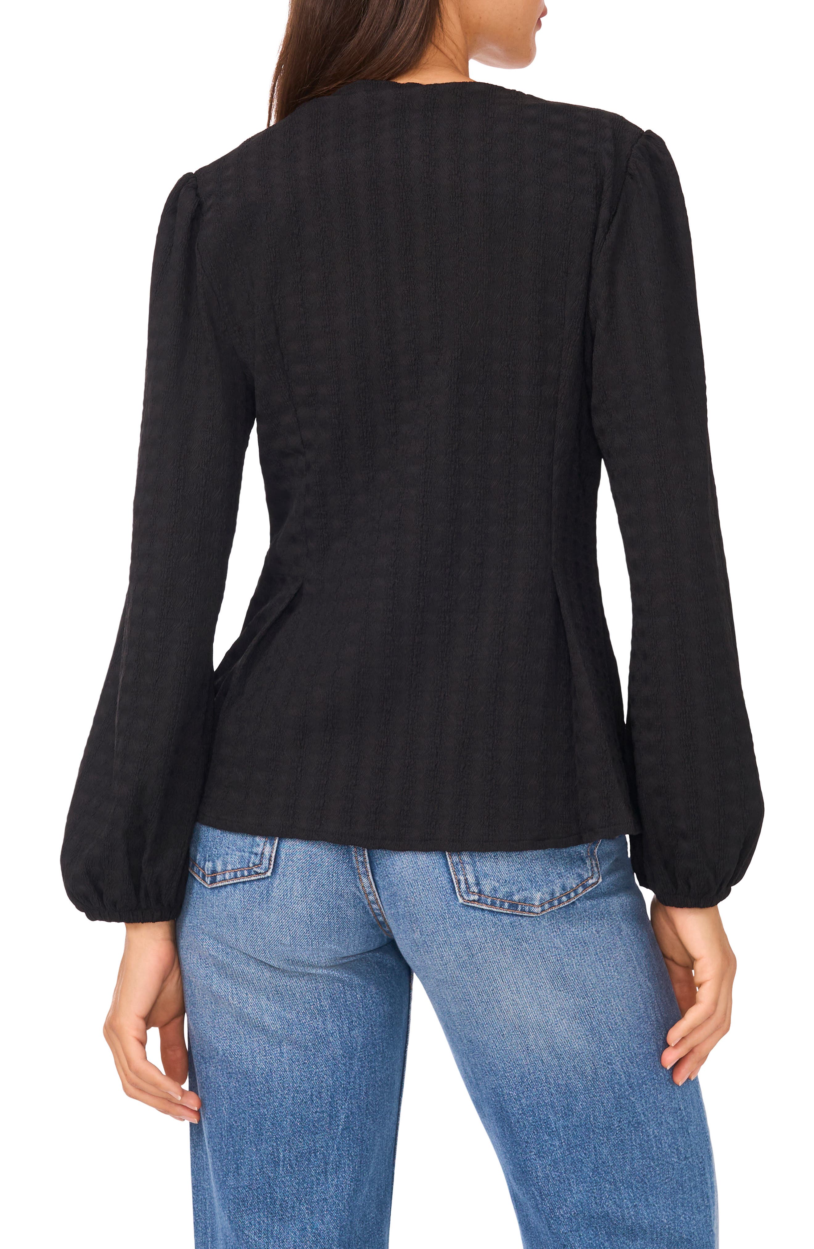 Ted Baker Textured Long Sleeve Top