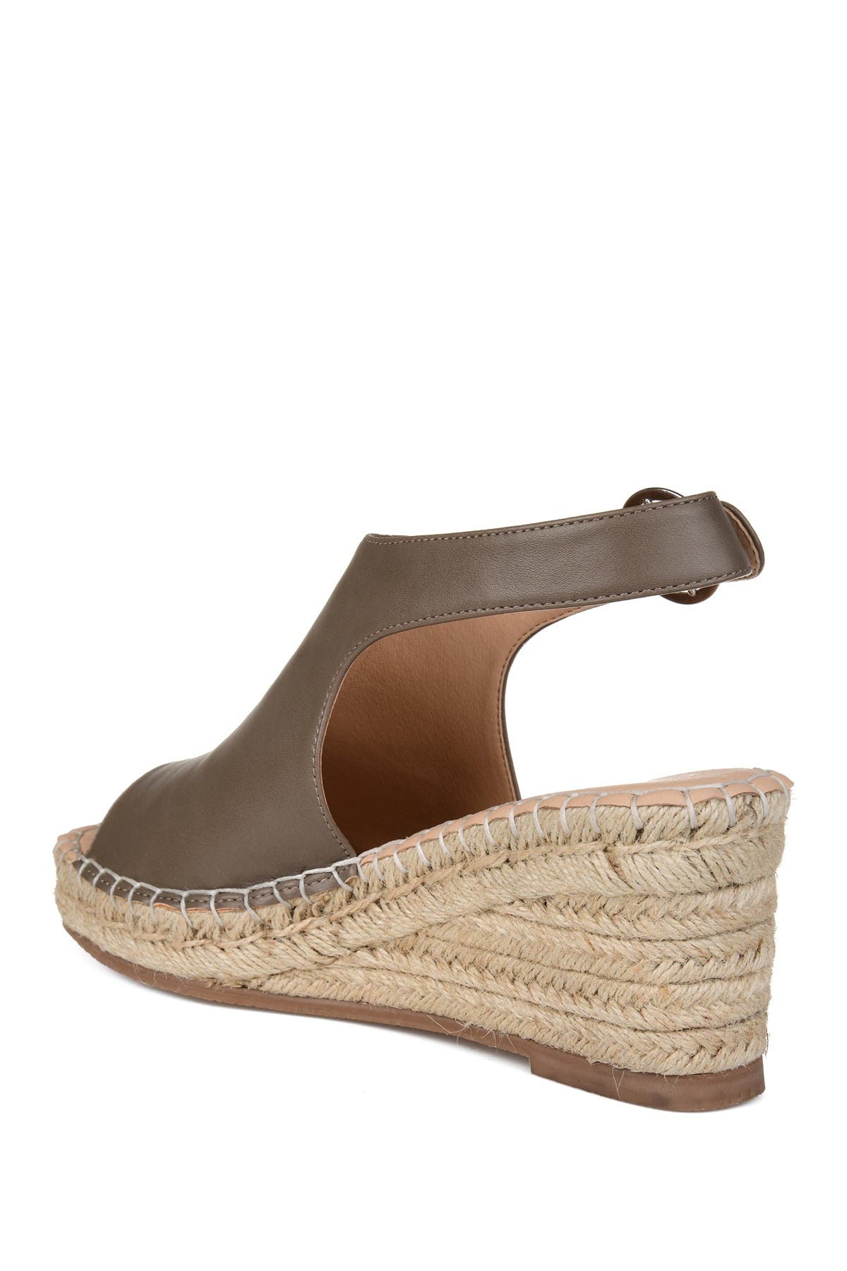 Journee Collection JOURNEE Crew Espadrille Wedge Sandal