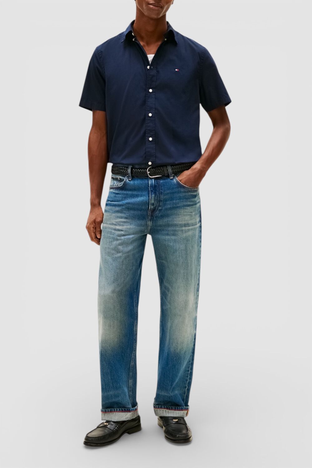 TOMMY HILFIGER חולצה מכופתרת