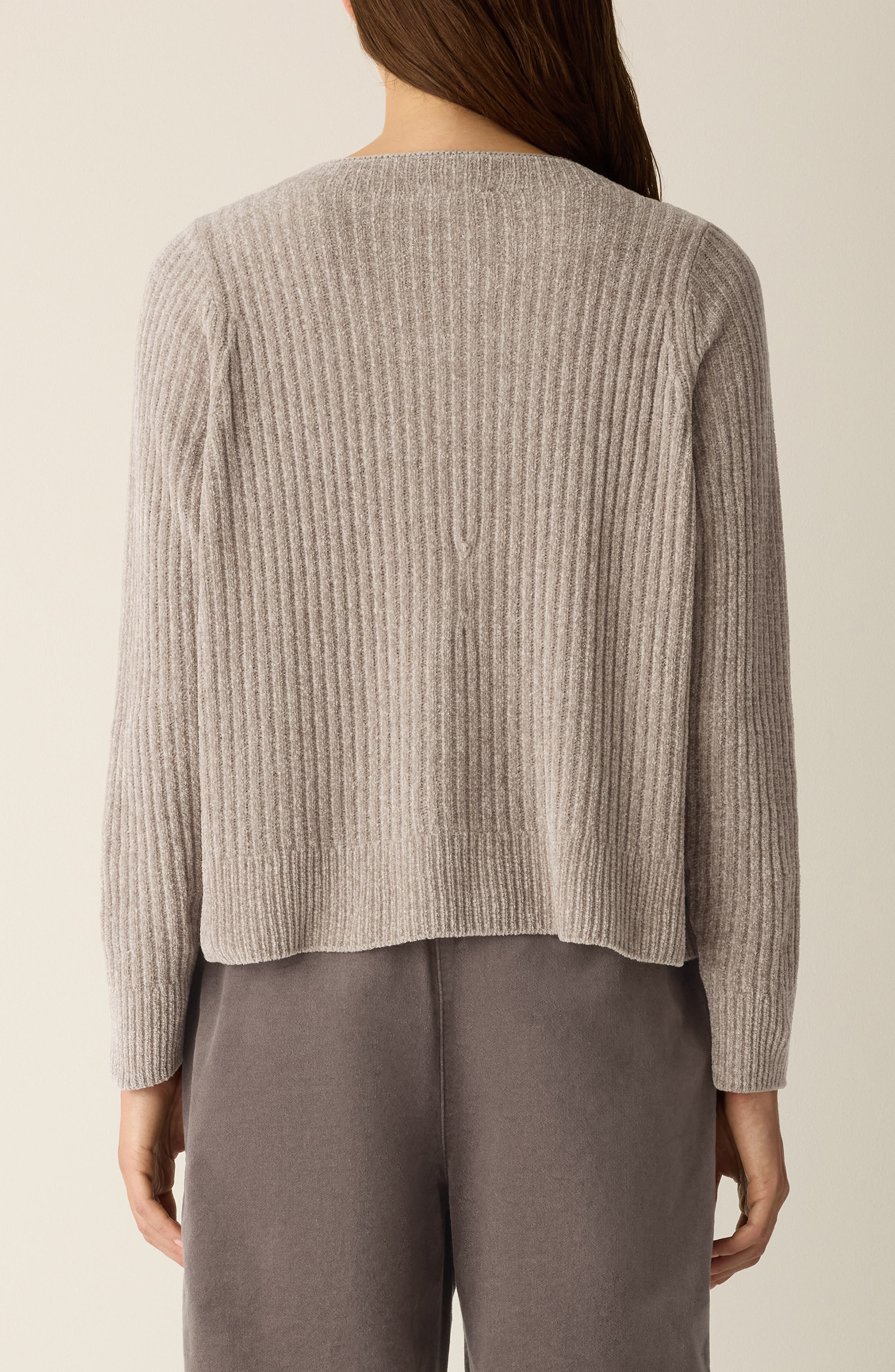 Eileen Fisher Chenille Rib Sweater