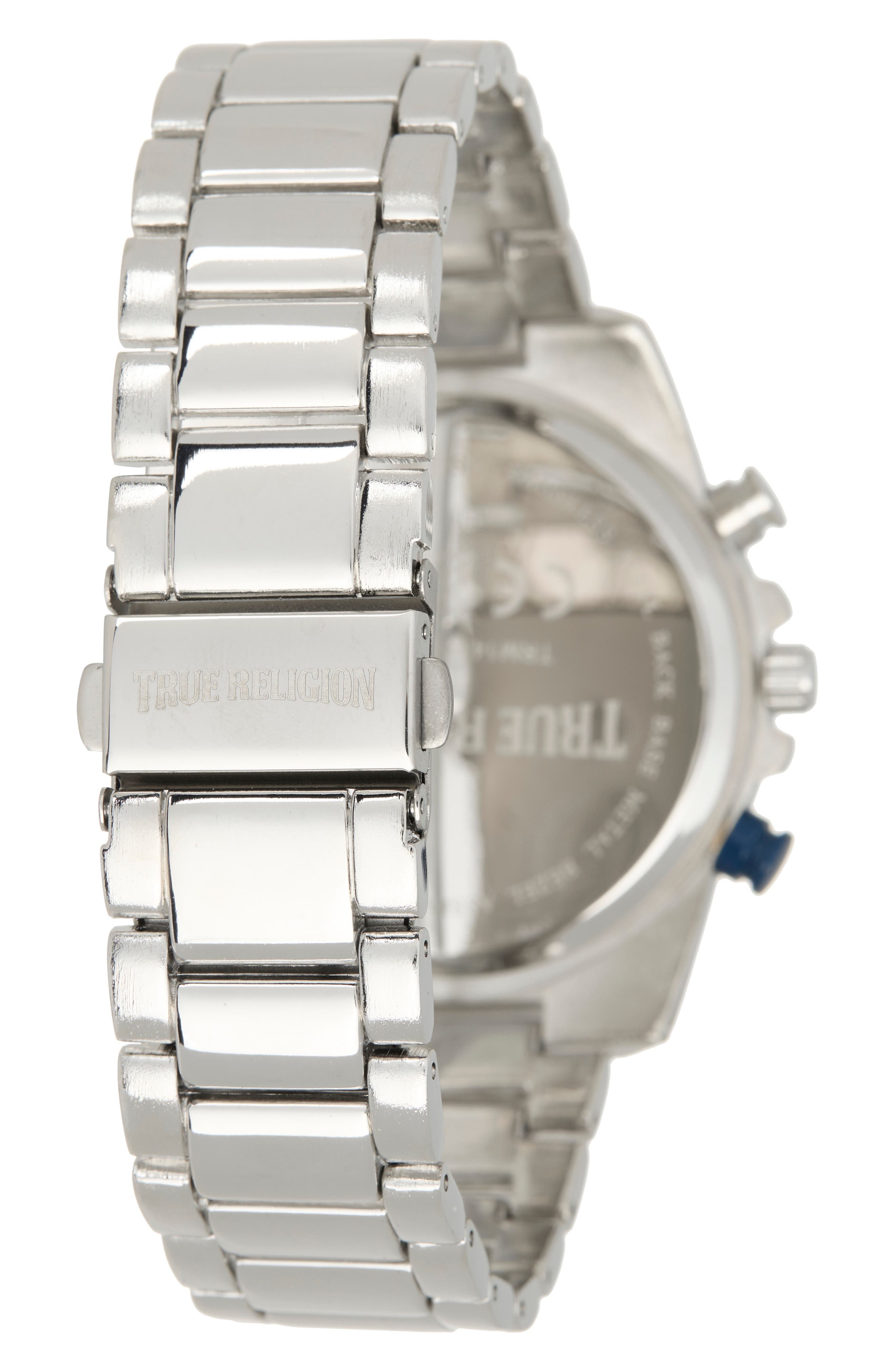 True Religion Chronograph Bracelet Watch, 43mm