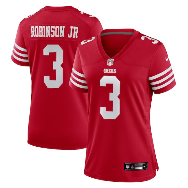 Brian Robinson Jr. San Francisco 49ers Nike Women's Team Game Jersey -  Scarlet