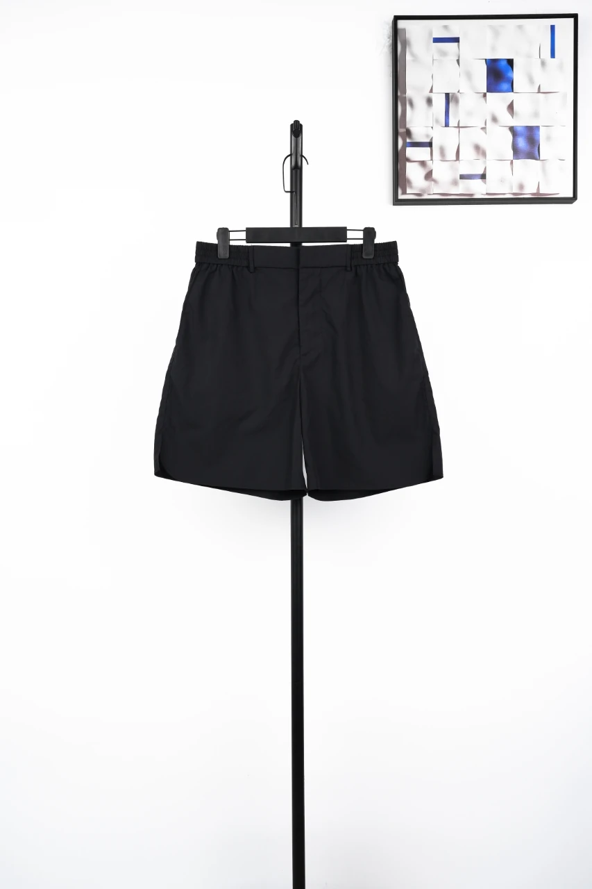 Fendi Black Rear-Pocket Embroidered Tailored Shorts product photo from LabelPicks