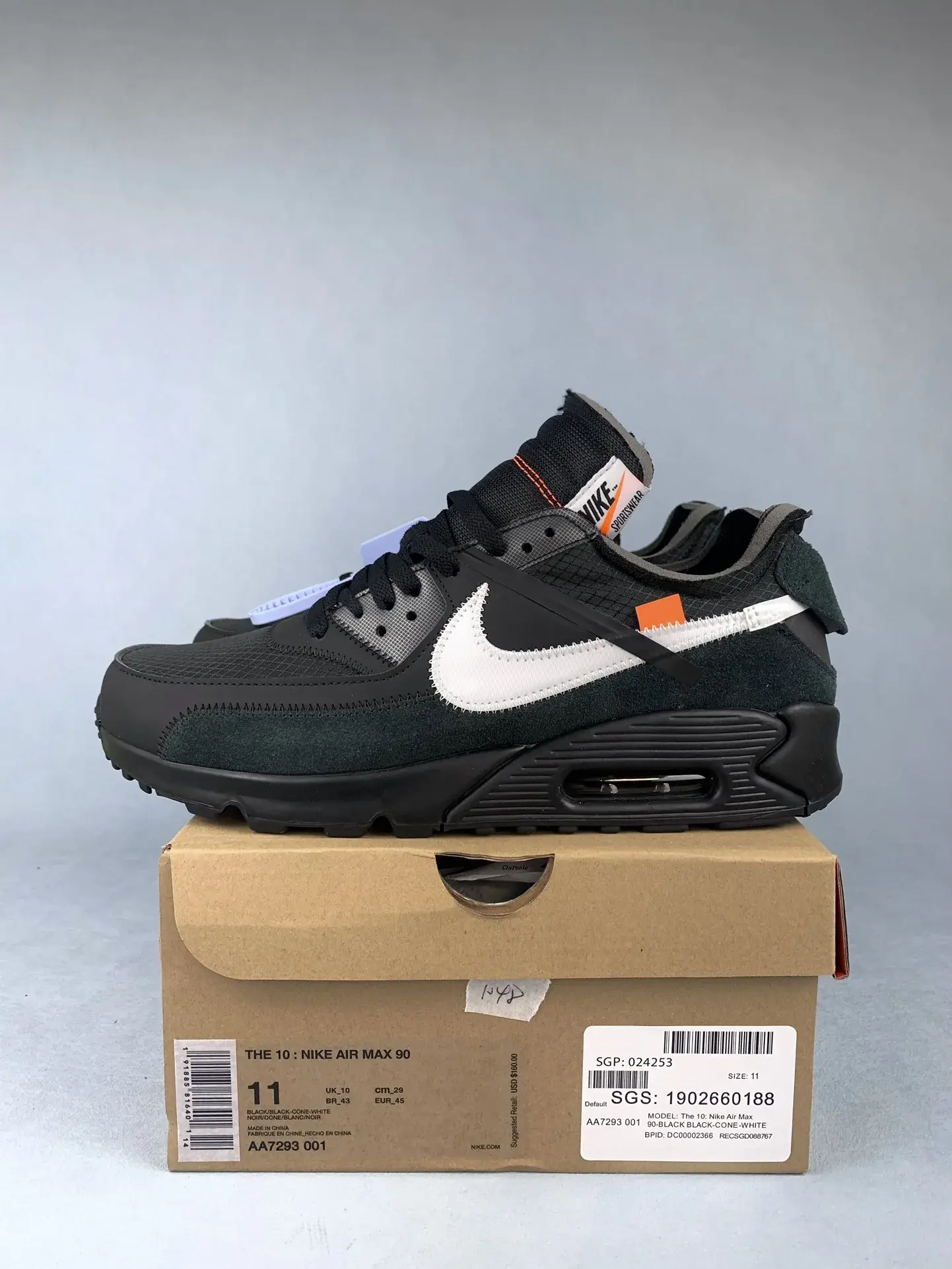 The 10: Nike Air Max 90 x Off-White Shoes product photo from LabelPicks
