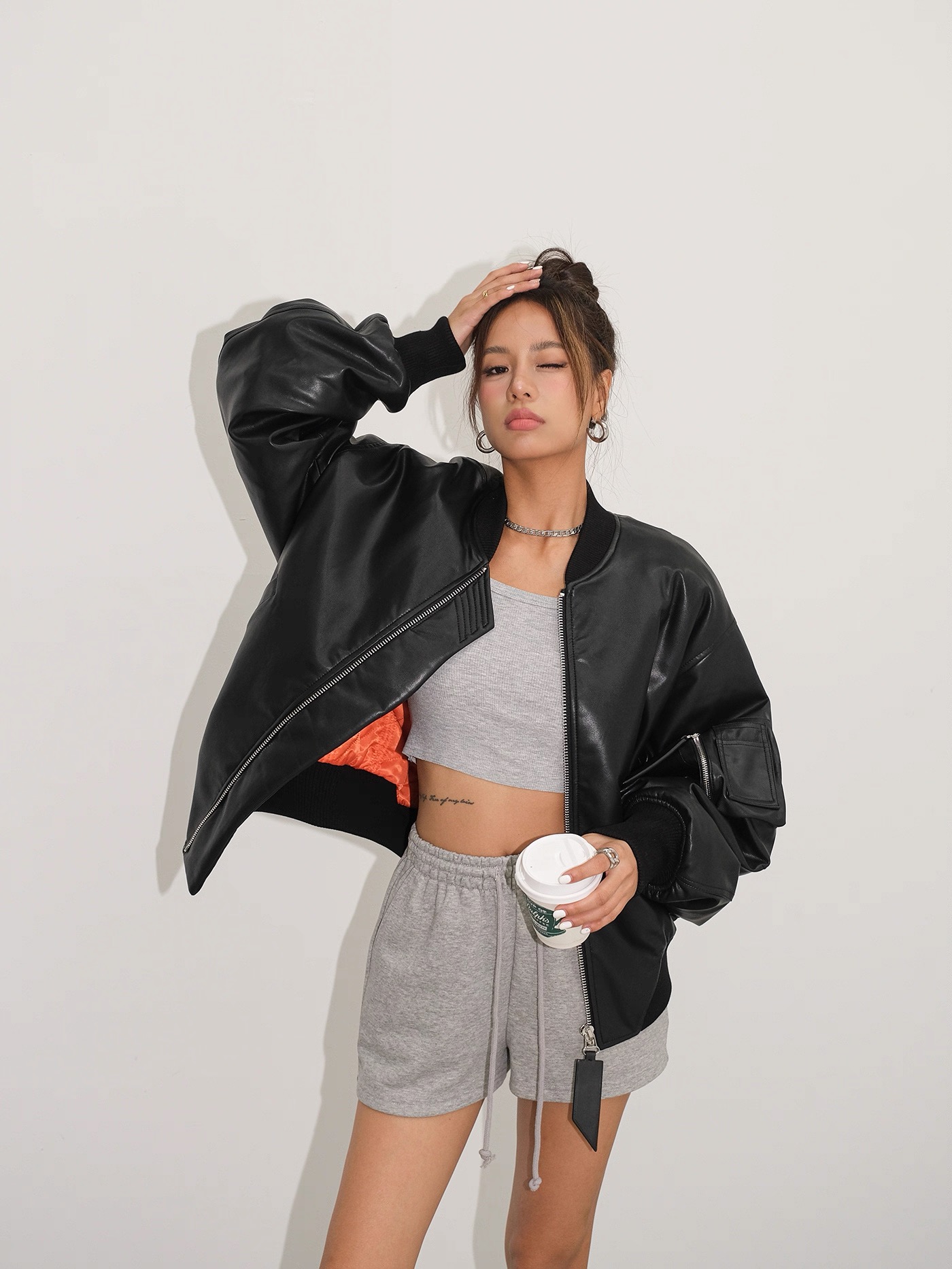New short cotton-padded jacket