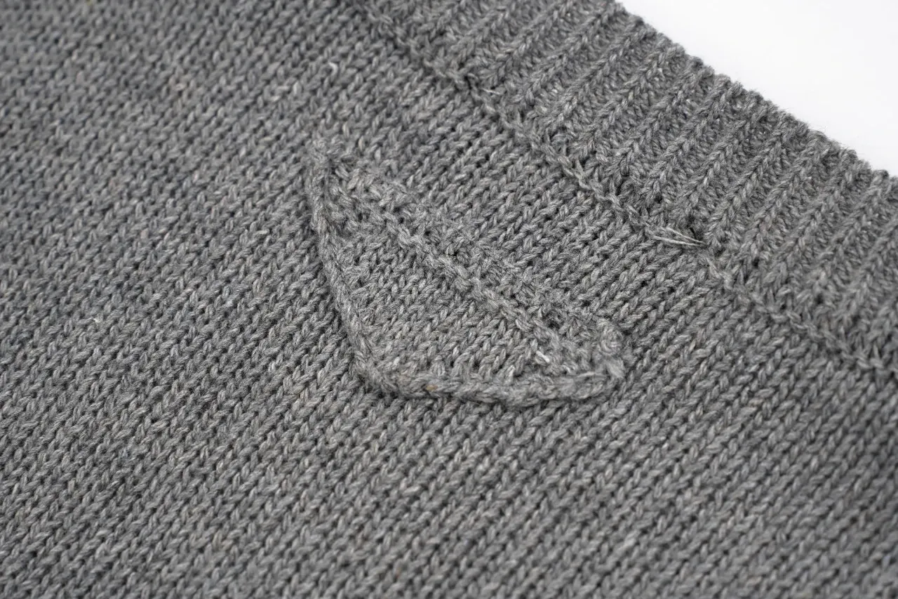 Prada Grey Multi-Pocket Wool Blend Zip Vest product photo from LabelPicks