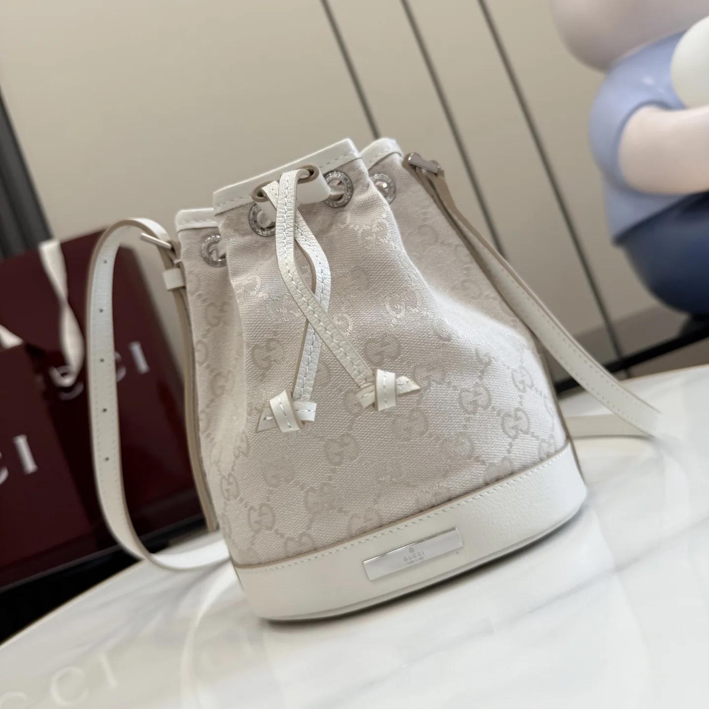 Gucci Canvas and Leather Generation Bucket Bag product photo from LabelPicks