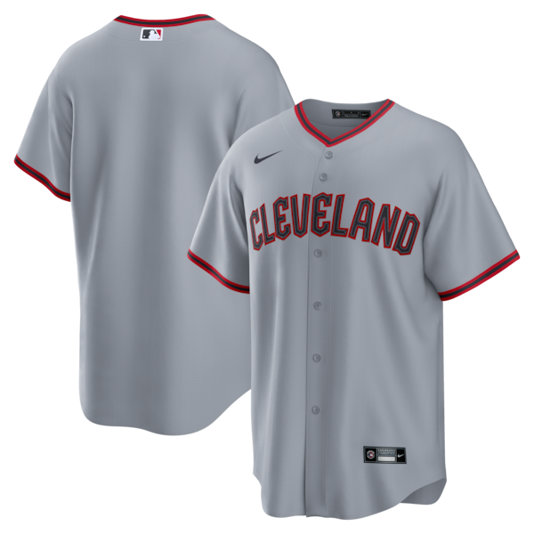 Cleveland Guardians Nike Road Replica 2.0 Jersey - Gray