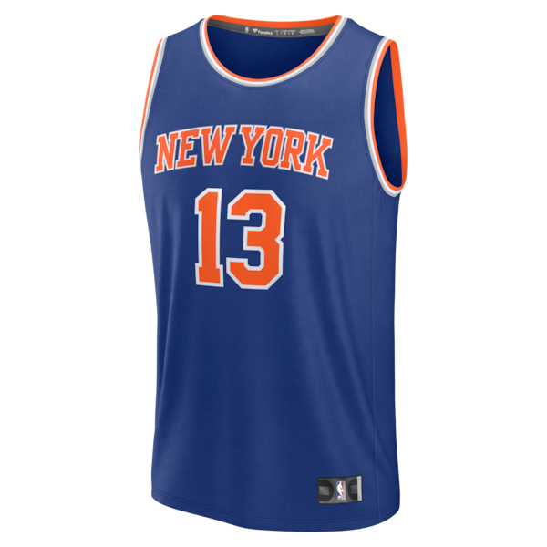 Tyler Kolek New York Knicks  Fast Break Replica Jersey - Blue - Icon Edition