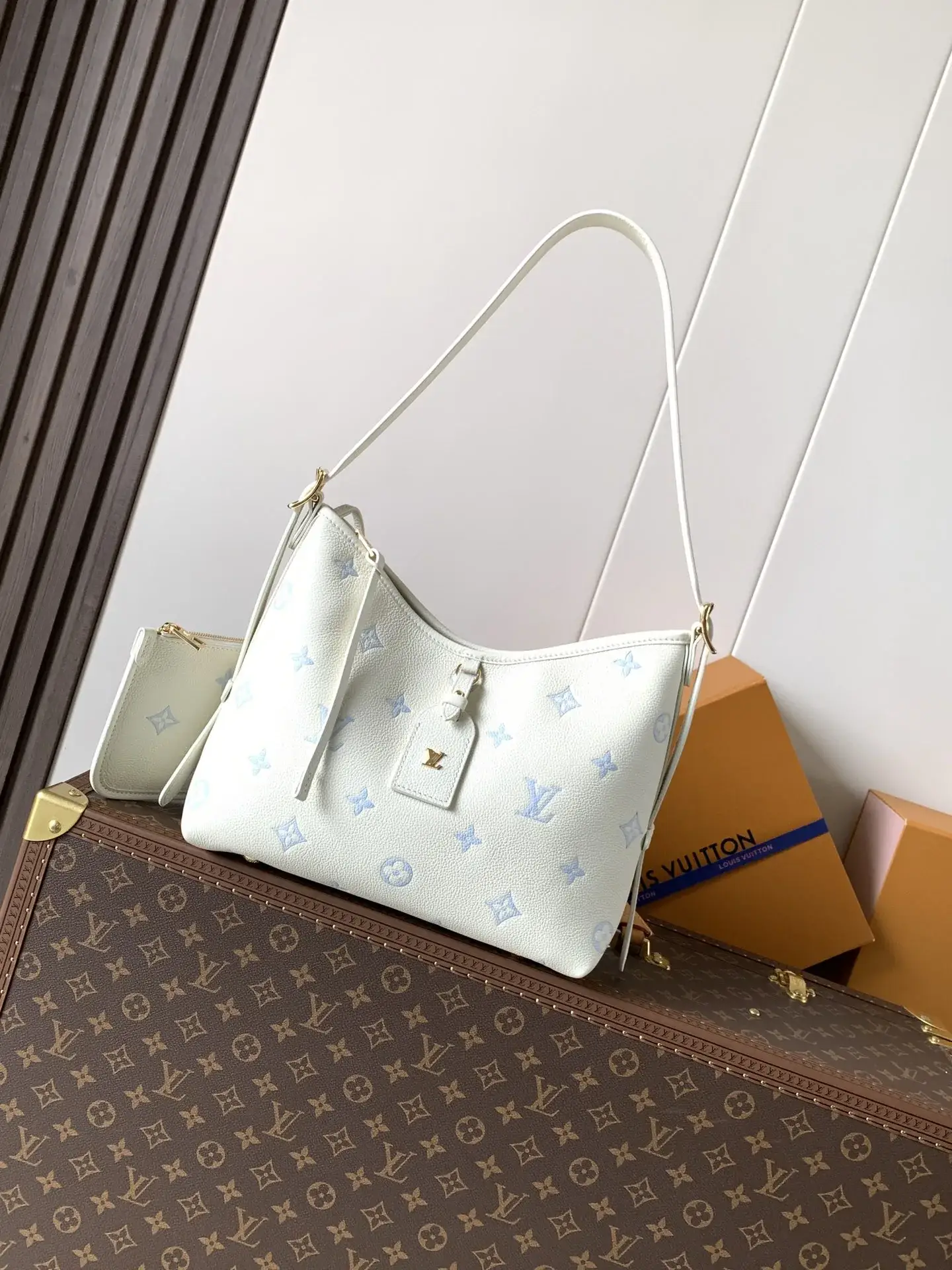 Louis Vuitton White Calfskin Shoulder Bag product photo from LabelPicks